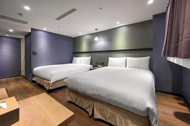 جناح تنفيذي بسريرين مزدوجين، Le room Hotel Kaifeng Taipei 5/10