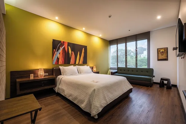 غرفة ديلوكس بسرير كوين، Diez Hotel Categoria Colombia 5/10