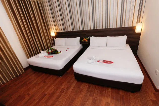 غرفة عائلية رباعية بسريرين كوين، My Hotel Bukit Bintang 1/3