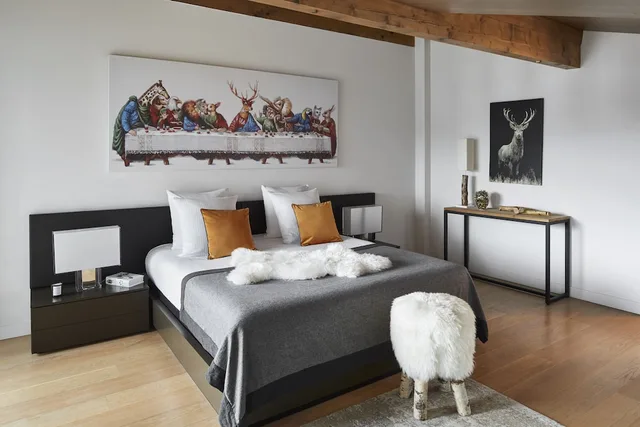 Roof Top, 3 Double Beds, Sofa، Chalet Hotel Alpen Valley 2/4