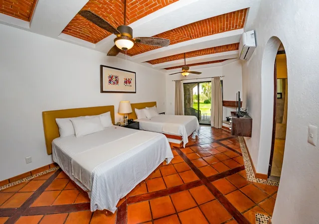 غرفة بسريرين كوين، Hotel Villa Mexicana Golf And Equestrian Resort 2/3