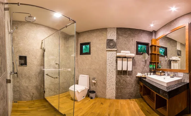 غرفة ديلوكس عائلية بسرير مزدوج وسرير فردي، Naiyang Park Resort 3/3