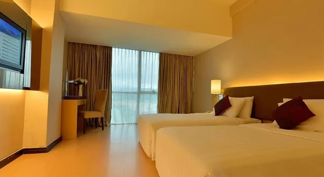 غرفة سوبيريور بسريرين منفصلين، The Klagan Regency 1/3