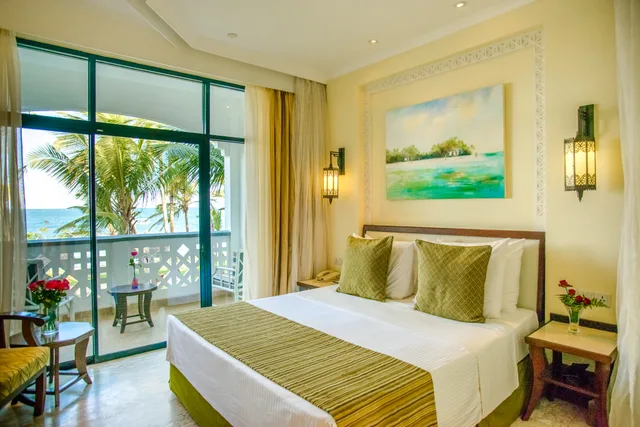 غرفة بإطلالة على البحر مفردة بسرير كوين، Sarova Whitesands Beach Resort and Spa 1/3