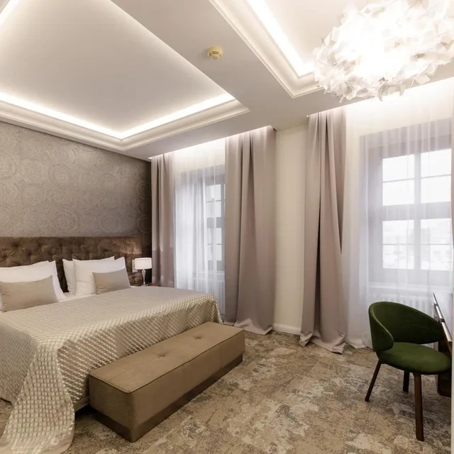 غرفة عائلية بحمام مشترك، Grandhotel Brno 3/10