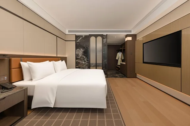 غرفة غراند بسرير كينج للمدخنين، Wyndham Fuzhou Gulou 4/6