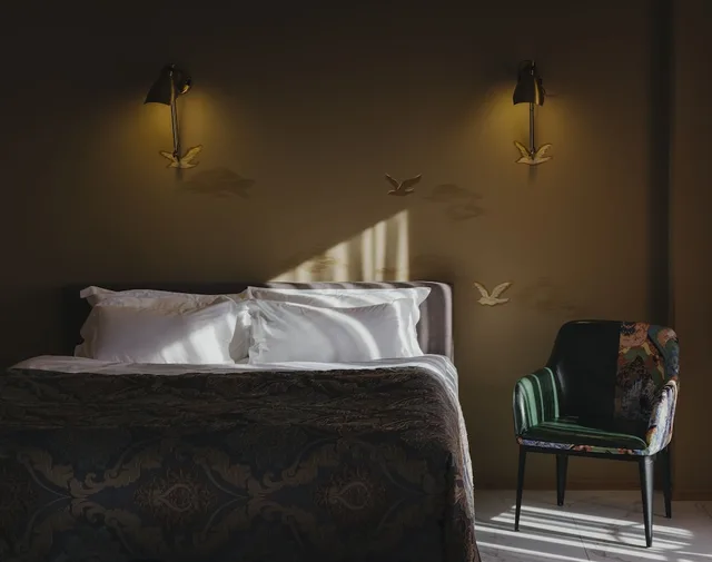 Design, Double Bed, City View, Terrace، Brim Tbilisi 2/3