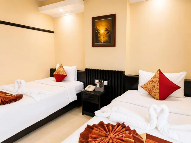 غرفة ديلوكس بسريرين منفصلين بإطلالة على المدينة، SALITA HOTEL 8/10