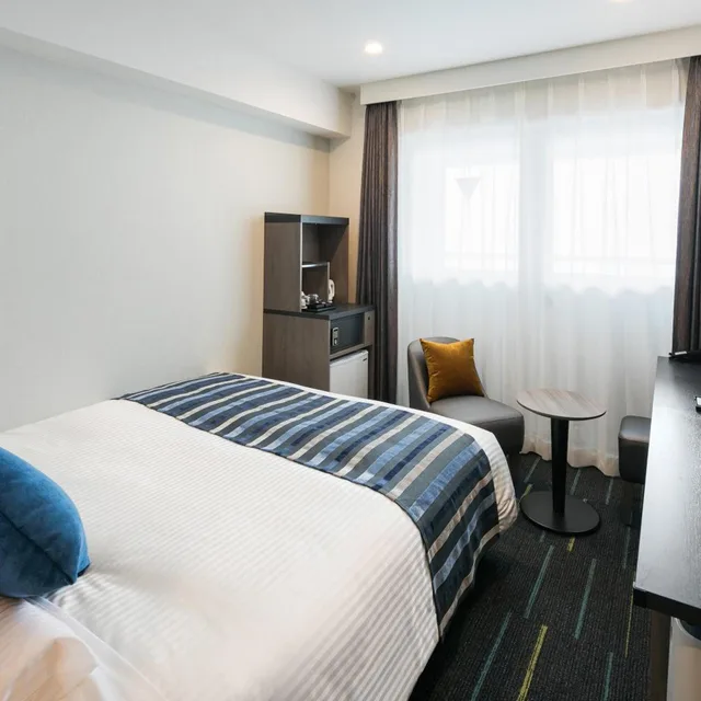 غرفة قياسية بسرير كينج وسرير كوين، Hotel Mystays Nagoya Nishiki 1/4