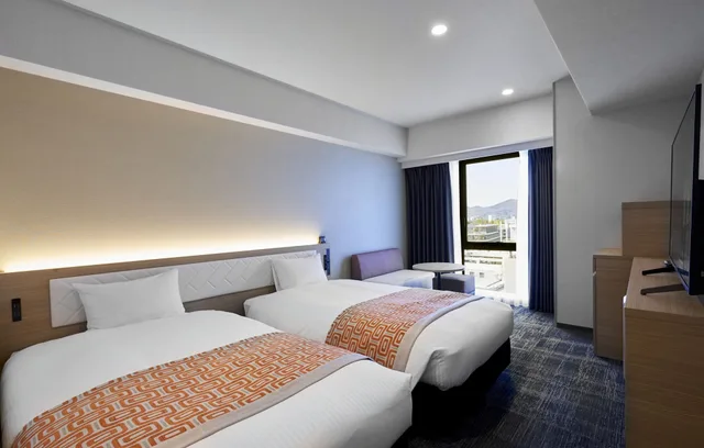 غرفة أساسية بسريرين منفصلين، Daiwa Roynet Hotel Kumamoto Ginzadori PREMIER 4/10
