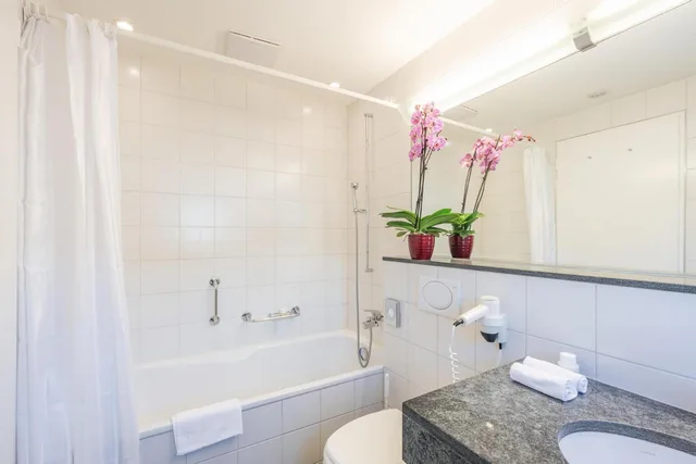 غرفة كلاسيكية بسريرين منفصلين، Laudinella Hotel 4/5