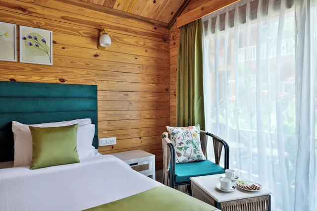 غرفة قياسية بسرير كوين، Aralea Beach Resort by Stone Wood Morjim 1/2