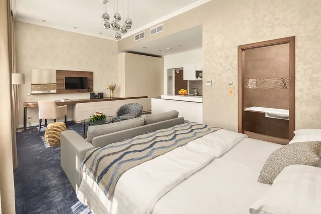 Executive, Studio, King Bed, Mamaison Residence Sulekova Bratislava 2/4