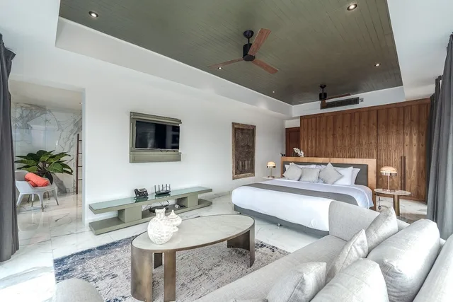 فيلا بسريرين منفصلين وسريرين كينج بـ6 غرف نوم بمسبح خاص، VILLA BAAN PHU PRANA 10/10