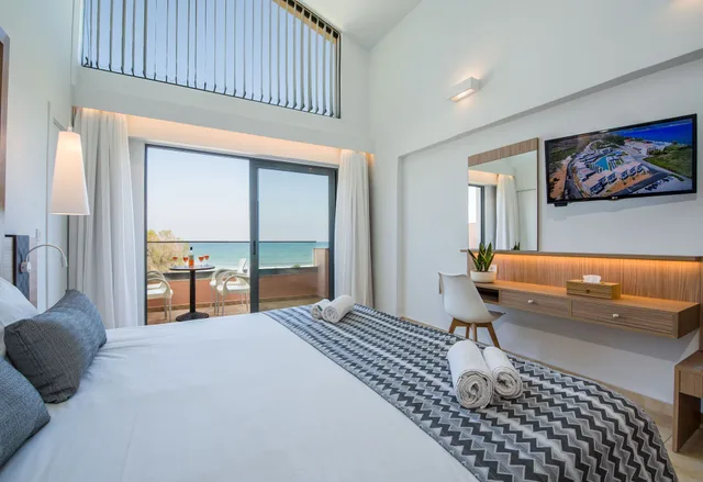 Maisonette, Double and Twin Beds, Sea View، Kiani Beach Resort 5/9