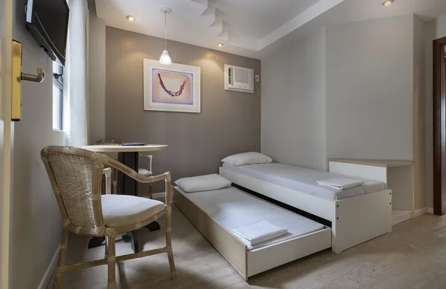 غرفة تنفيذية بسريرين منفصلين مع سرير سحّاب إضافي، Miramar Hotel 2/7