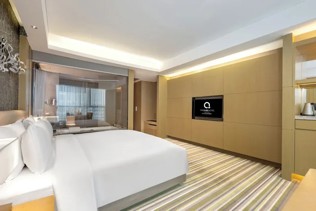 غرفة تنفيذية بسرير كينج، The Qube Hotel Xuzhou East 1/7