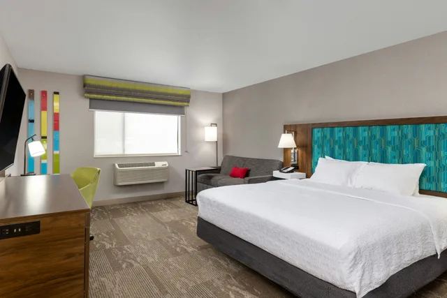 غرفة بسرير كوين لذوي الإعاقة، Hampton Inn Kalispell 1/4