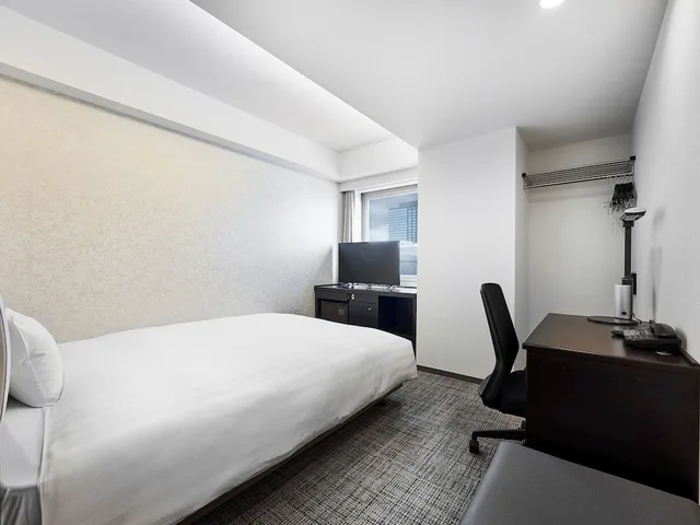 غرفة ركنية مفردة بسرير مزدوج، Daiwa Roynet Hotel Kawasaki 2/3
