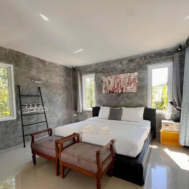 بنغل عائلي، Nithiporn Resort 5/8
