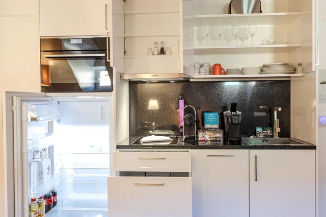 شقة بسريرين كوين بغرفتي نوم مع أريكة، Swiss Luxury Apartments 5/5
