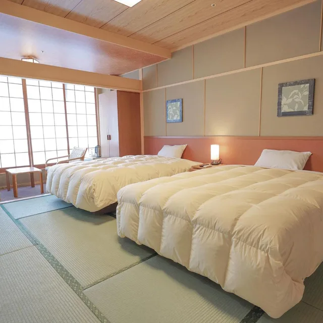غرفة بسريرين منفصلين، YUMOTO KANKO HOTEL SAIKYO 1/6