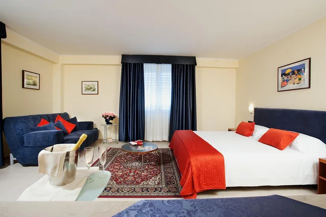 جناح جونيور مع أريكة، Best Western Blu Hotel Roma 1/9