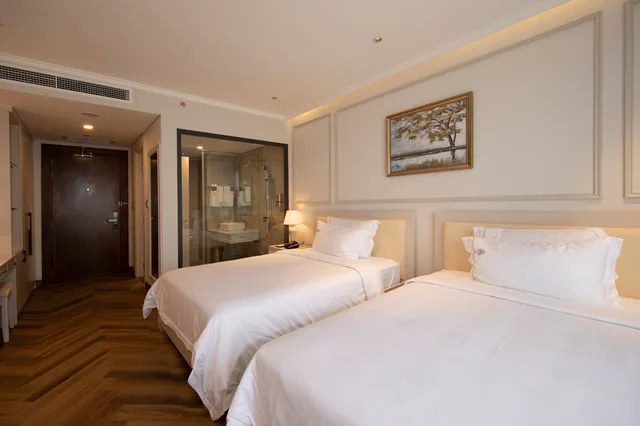 غرفة ديلوكس بإطلالة على المدينة، MerPerle Dalat Hotel 3/10
