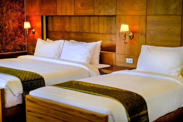غرفة ديلوكس عائلية بسرير مزدوج وسرير فردي، Naiyang Park Resort 2/3
