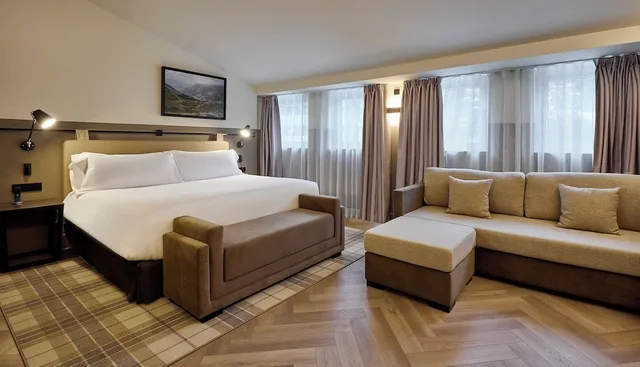 غرفة غراند ديلوكس بسرير كينج، Eurostars Andorra 2/7