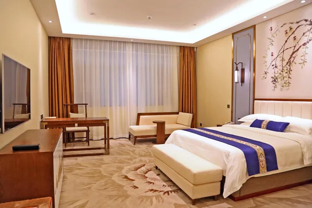 غرفة ديلوكس بسرير كينج، Guangdong Yingbin Hotel 5/9