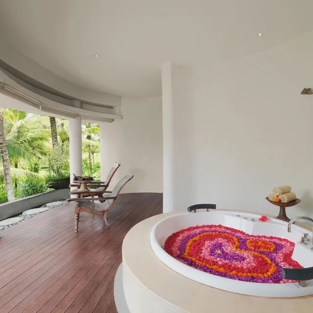 2 Bedrooms, Rice, Pool, Villa, Living Area, Hot Tub, Terrace، Puri Sebali Resort 4/5