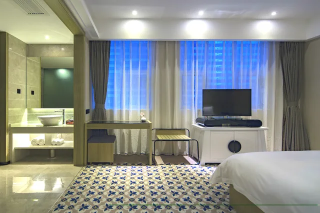 غرفة ديلوكس بسرير مزدوج، Paco Hotel Guangzhou Tiyu Xilu Metro Branch 3/10