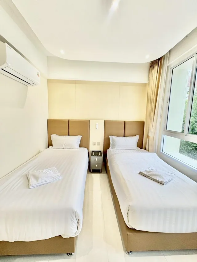 غرفة بسريرين منفصلين، ABC QQ Hotel 1/10