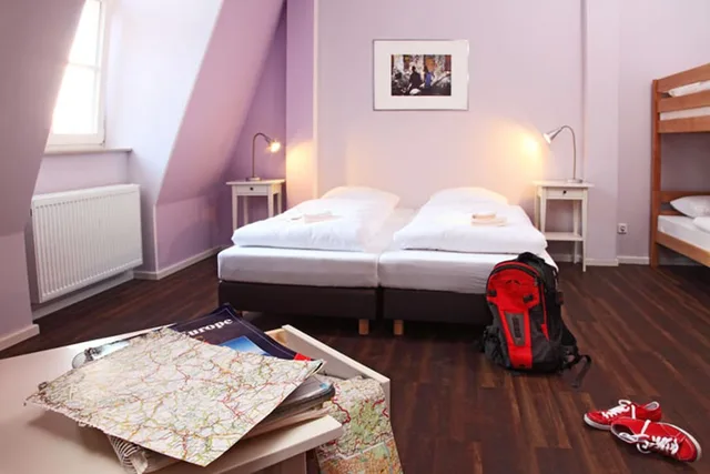 غرفة رباعية بأربعة أسرّة، Industriepalast Hostel 4/10
