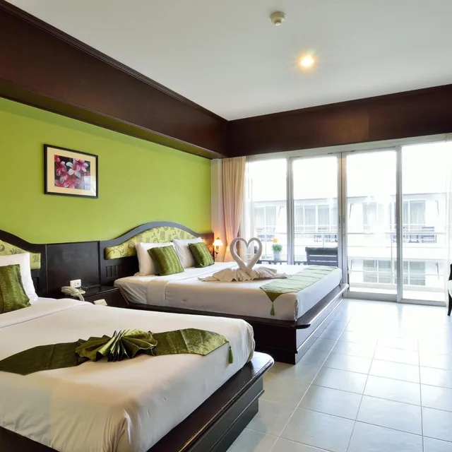 غرفة ديلوكس ثلاثية، Samui First House 3/10
