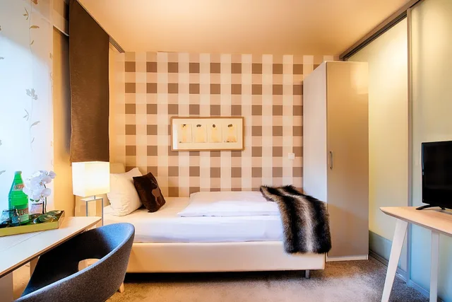 غرفة كومفورت مفردة بسريرين منفصلين، Hotel Furst Garden 1/4