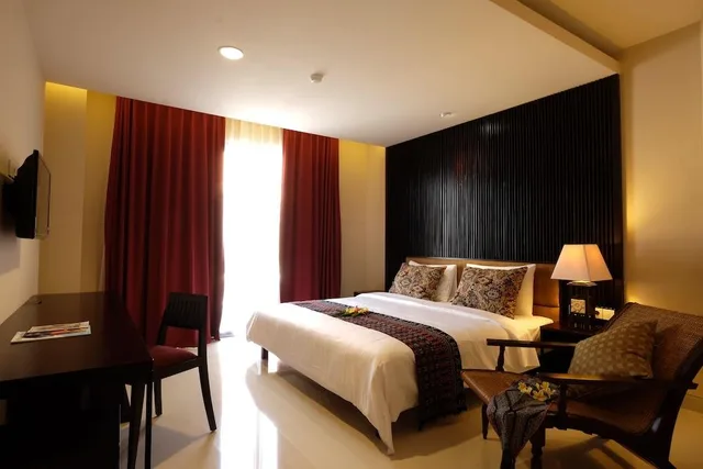 غرفة ديلوكس بسرير مزدوج أو سريرين منفصلين بغرفة نوم واحدة، Capa Resort Maumere 2/2