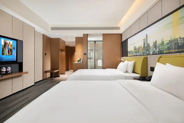 غرفة سوبيريور بسريرين منفصلين، Hampton by Hilton Ningbo Eastern New Town 1/1