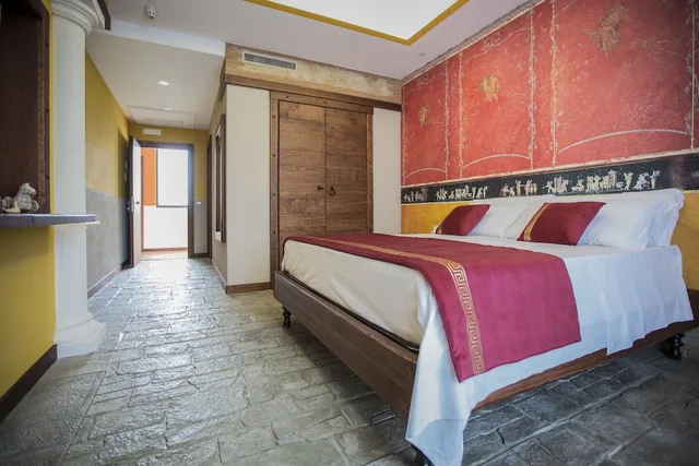 جناح بسرير كوين، Hotel del Sole Pompei 5/8