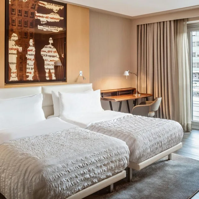 غرفة ديلوكس بسرير فردي، Le Meridien Munchen 3/8