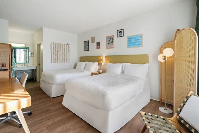 غرفة كلاسيكية بسرير مزدوج، Palm Tree Club Miami Hotel 2/4