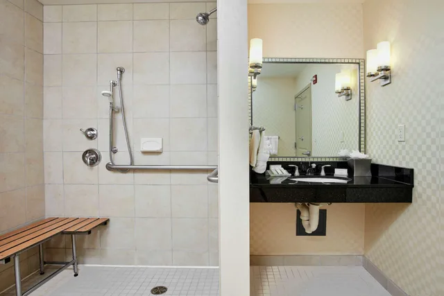 جناح بسرير كينج بغرفة نوم واحدة، Hilton Garden Inn Rockville-Gaithersburg 5/5