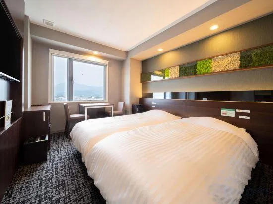 Semi Room, Standard, 2 Semi Double Beds، Super Hotel Ehime Ozu Inter 1/1