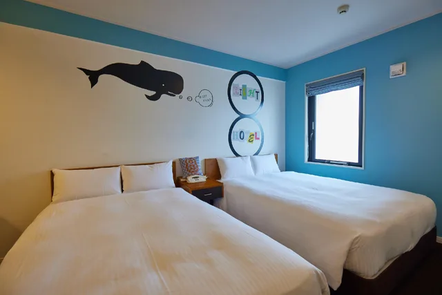 Semi Room, Twin Beds, 1 Double and 1 Semi Double Bed، 8Hotel 2/3