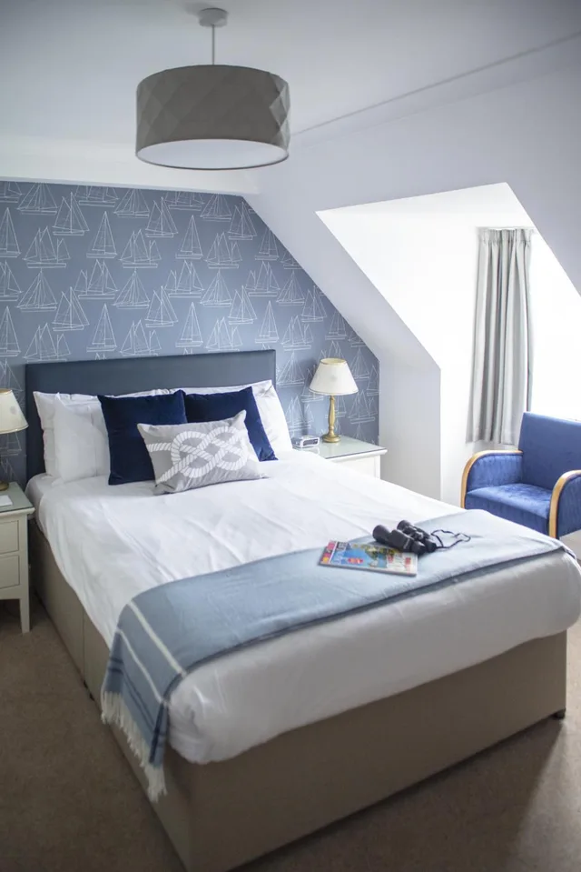 غرفة بسرير مزدوج بإطلالة، Berry Head Hotel 6/6