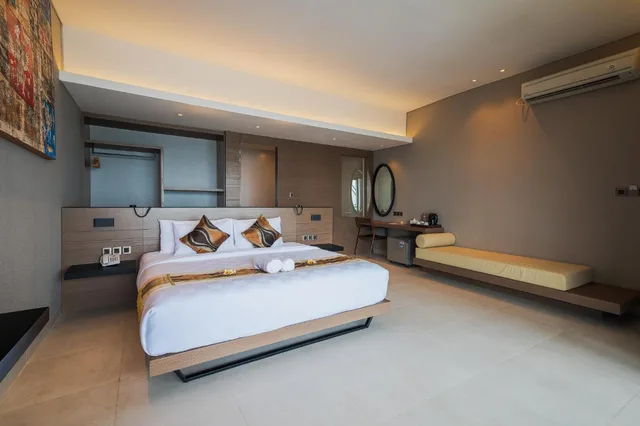 جناح جونيور بإطلالة على البحر، Padma Sari Hotel 4/10