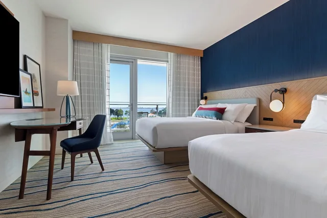 Room, 2 Queen Beds, Bay View, Balcony، Gaylord Pacific Resort & Convention Center 2/7