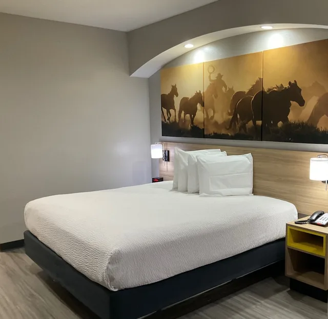 Efficiency, Standard, King Bed، Days Inn By Wyndham Humble/Houston Intercontinental Airport 3/9