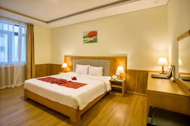 غرفة عائلية بسريرين كينج، Golden Sea 3 Hotel 1/2